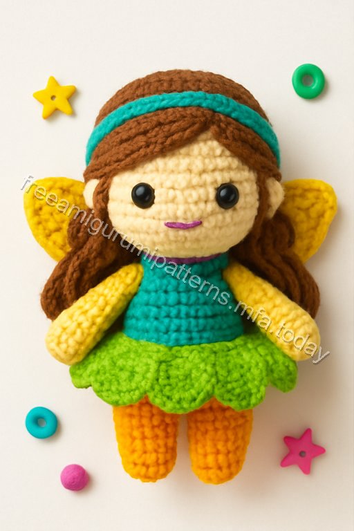 Amigurumi Woodland Fairy Free Pattern