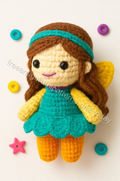 Amigurumi Woodland Fairy Free Pattern