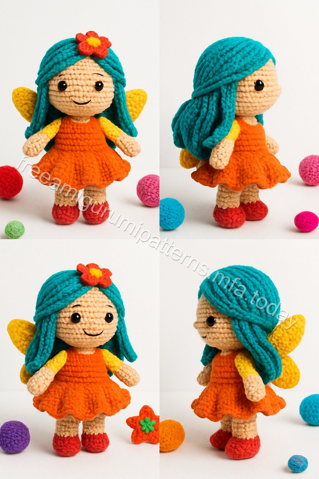 Amigurumi Woodland Fairy Free Pattern