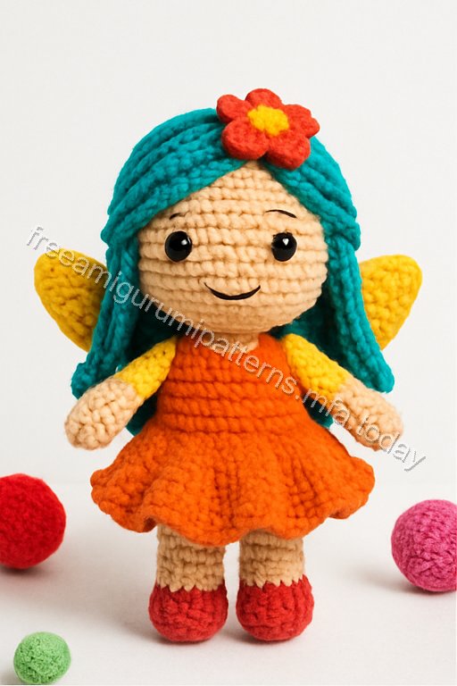 Amigurumi Woodland Fairy Free Pattern