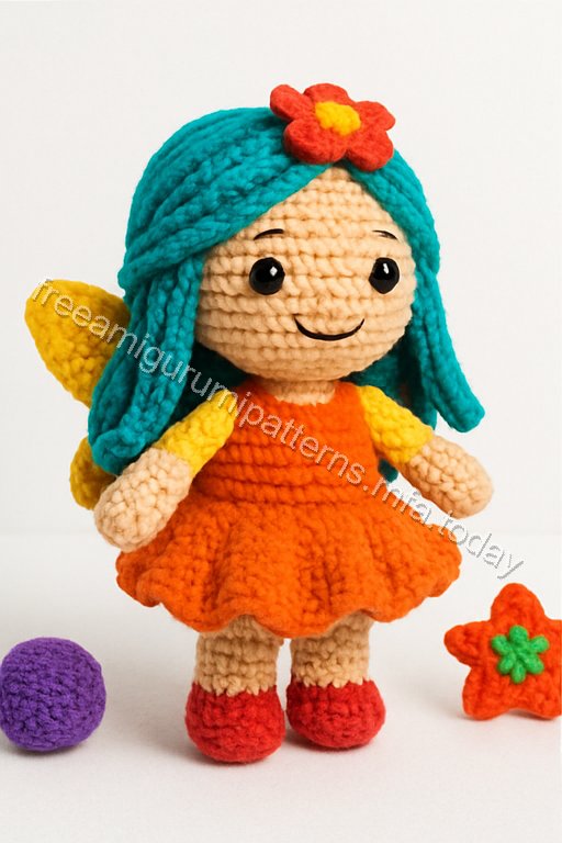 Amigurumi Woodland Fairy Free Pattern
