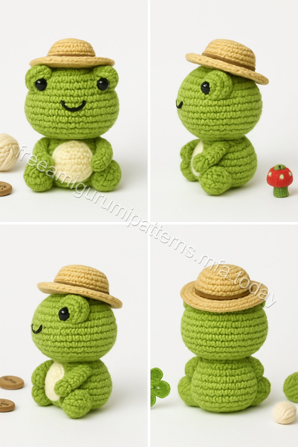 Amigurumi Frog Free Pattern
