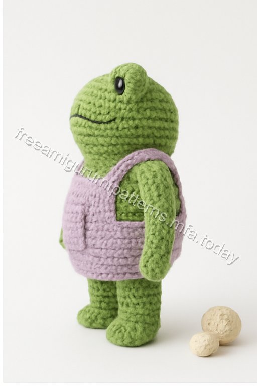 Amigurumi Frog Free Pattern