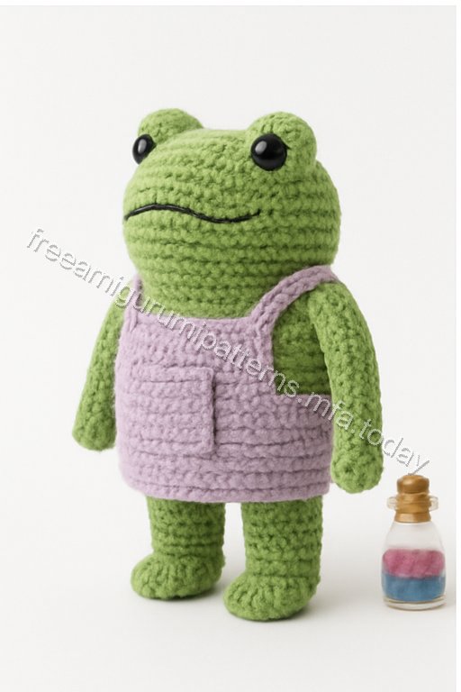 Amigurumi Frog Free Pattern
