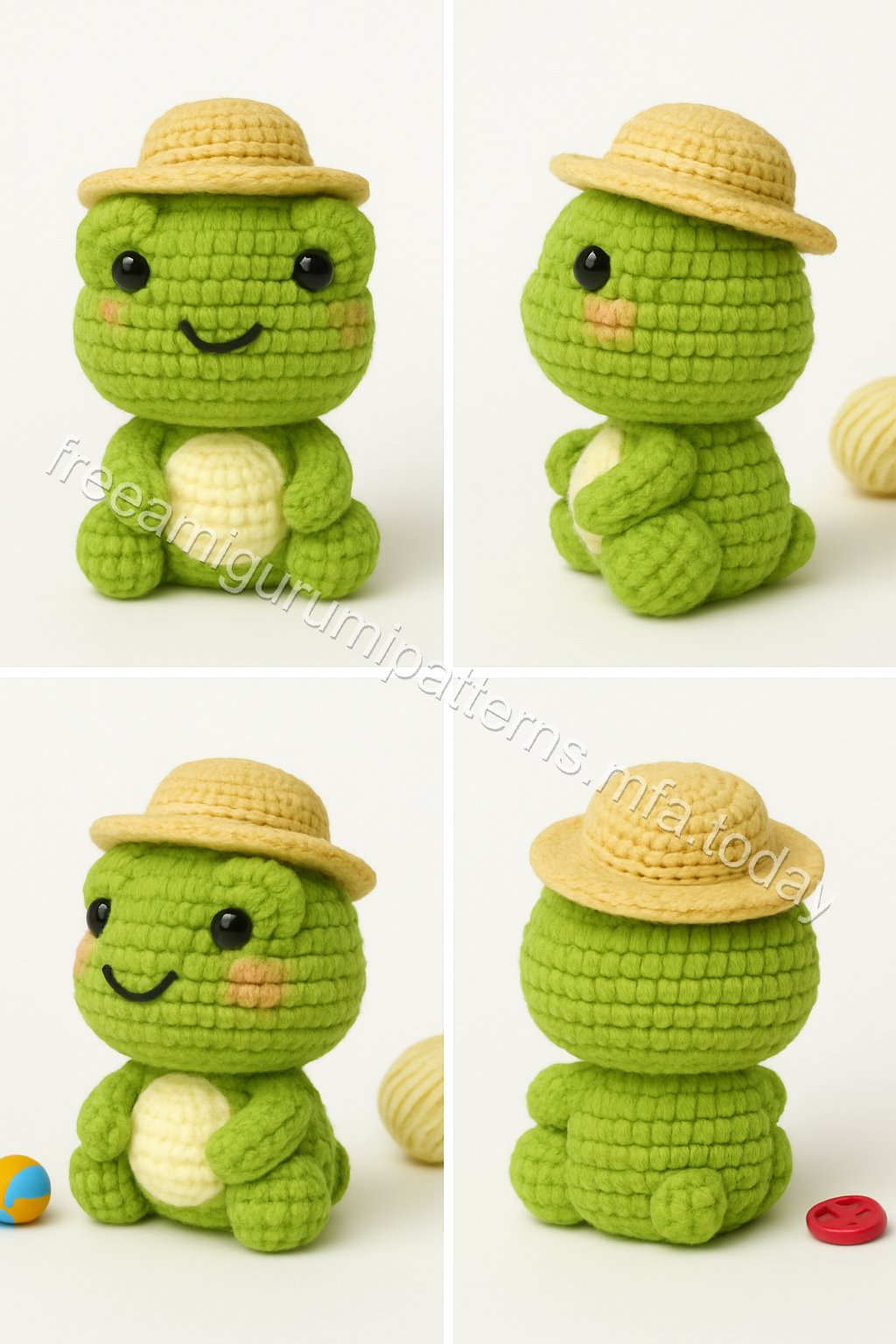 Amigurumi Frog Free Pattern