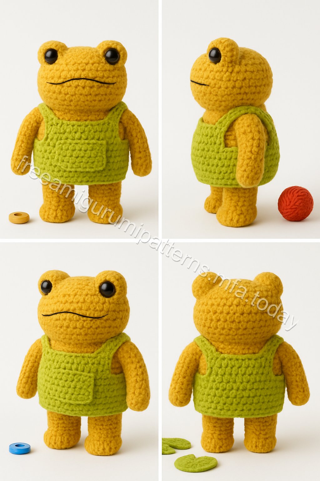 Amigurumi Frog Free Pattern
