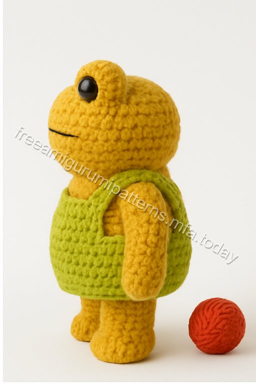 Amigurumi Frog Free Pattern