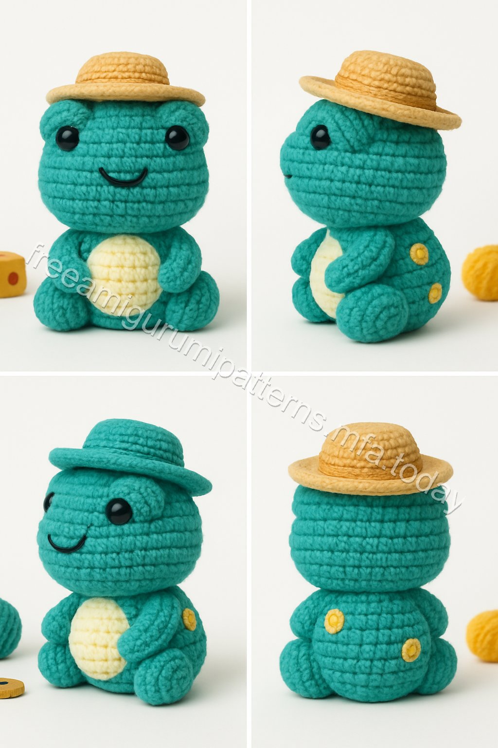 Amigurumi Frog Free Pattern