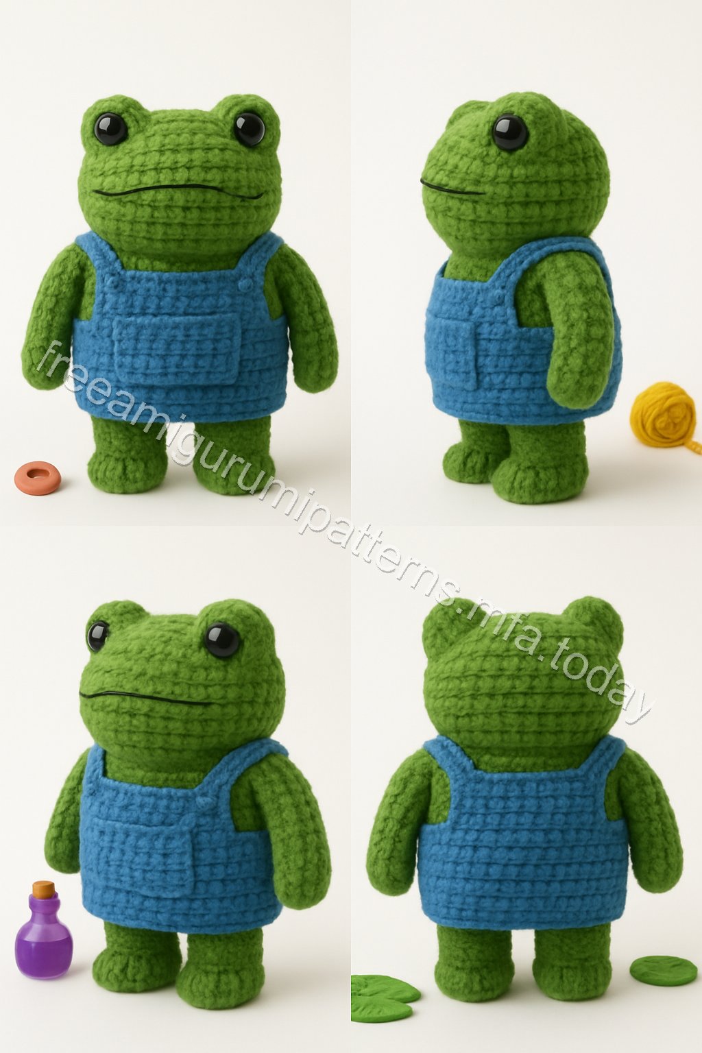 Amigurumi Frog Free Pattern