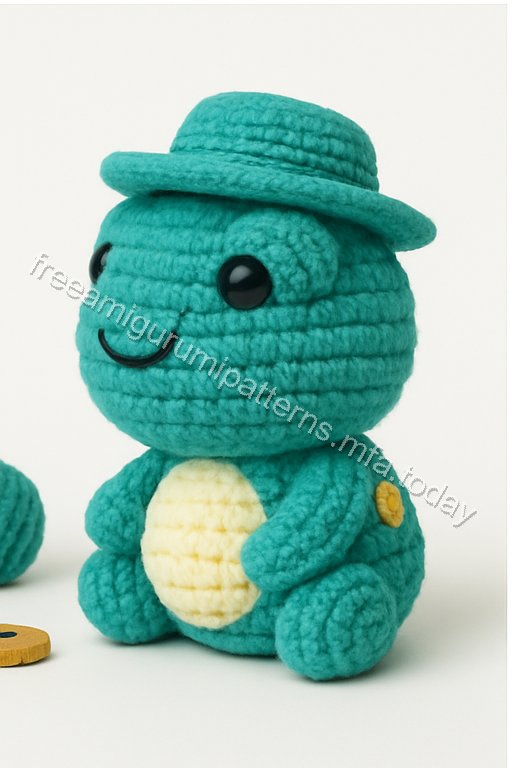 Amigurumi Frog Free Pattern