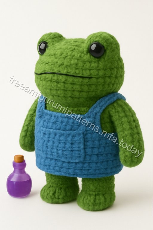 Amigurumi Frog Free Pattern