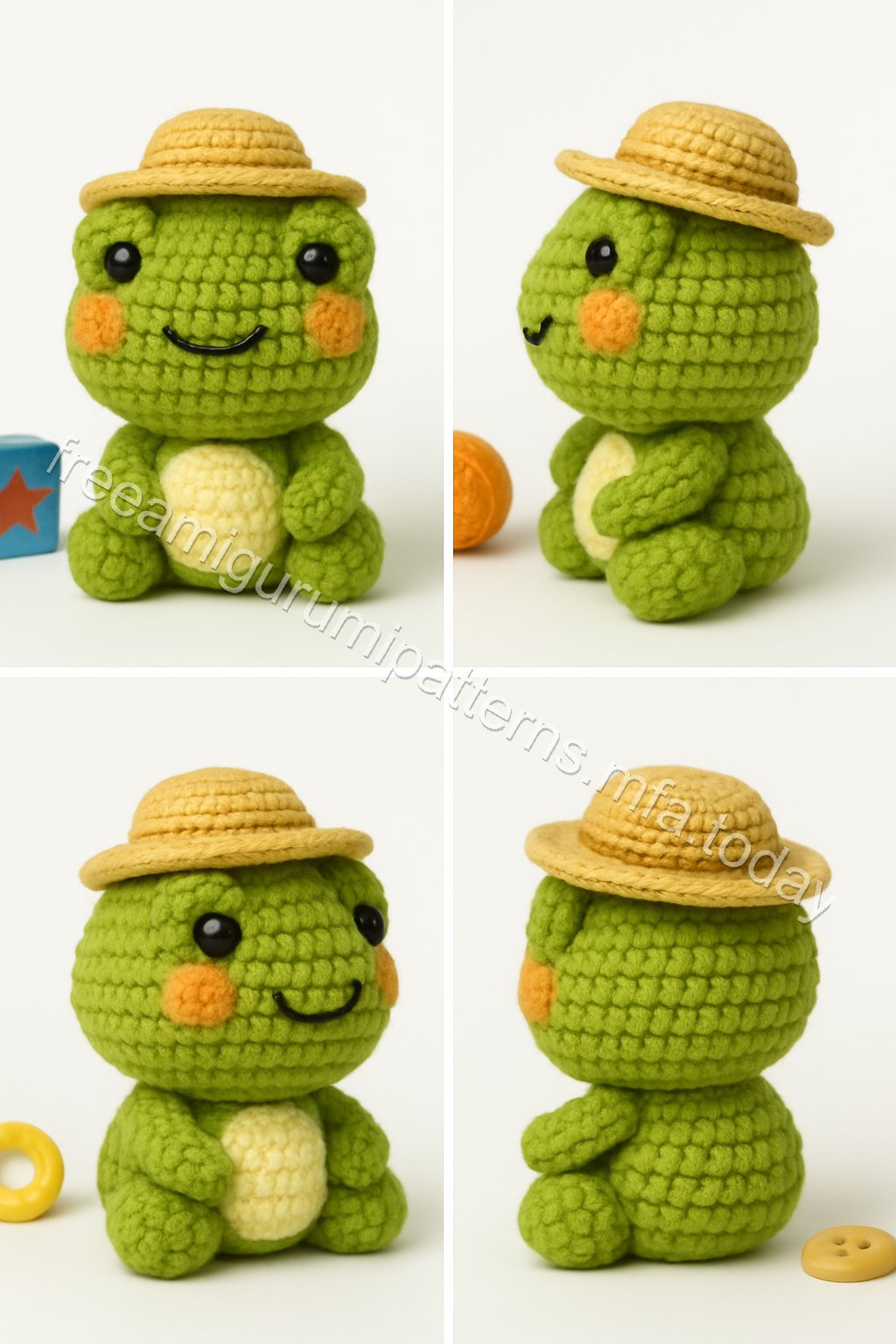 Amigurumi Frog Free Pattern