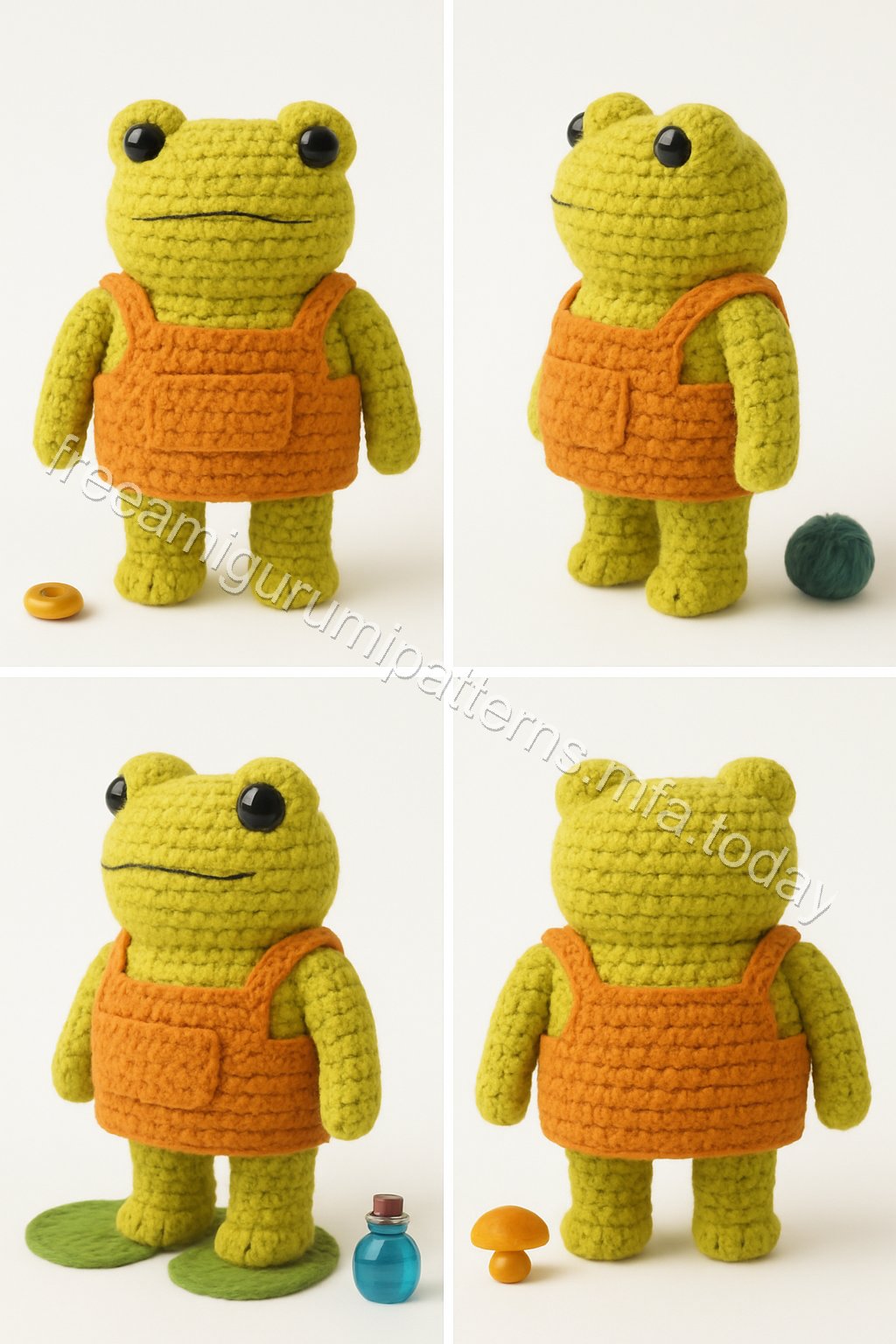Amigurumi Frog Free Pattern