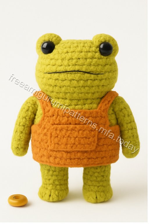 Amigurumi Frog Free Pattern