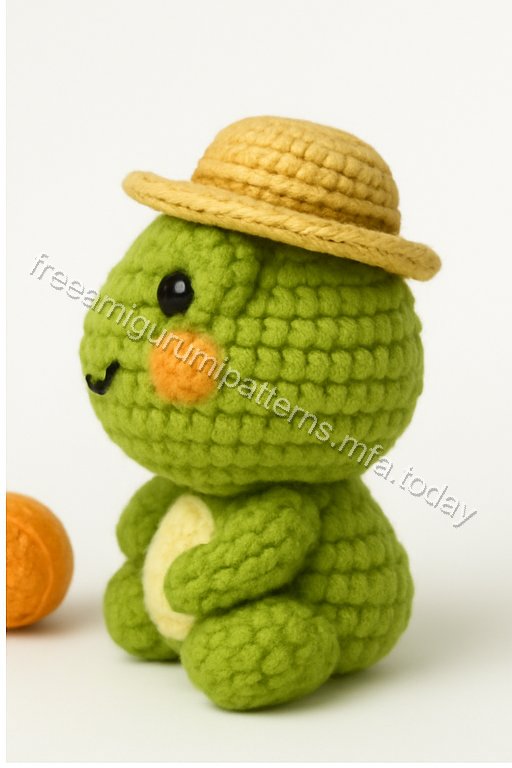 Amigurumi Frog Free Pattern