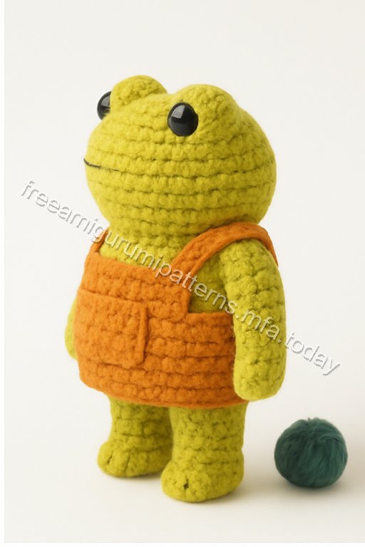 Amigurumi Frog Free Pattern