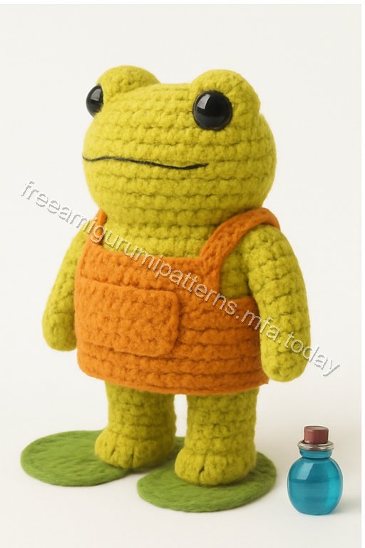 Amigurumi Frog Free Pattern