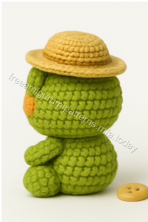 Amigurumi Frog Free Pattern