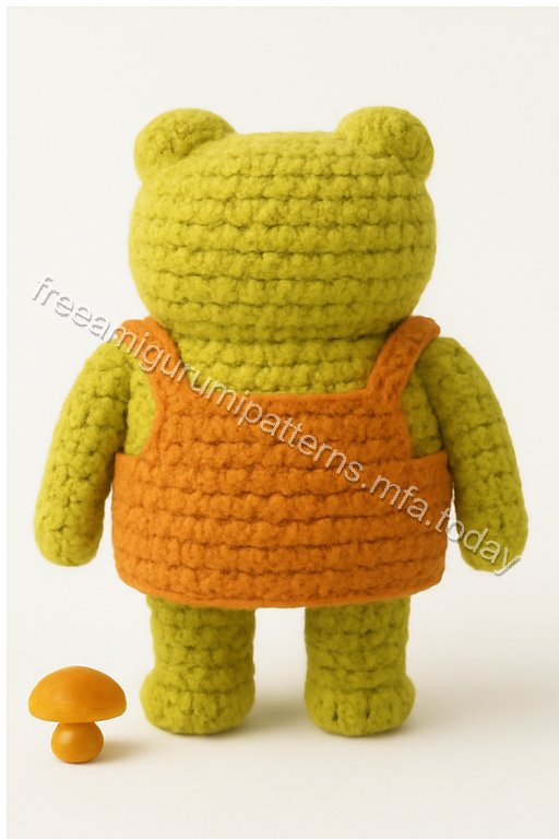 Amigurumi Frog Free Pattern