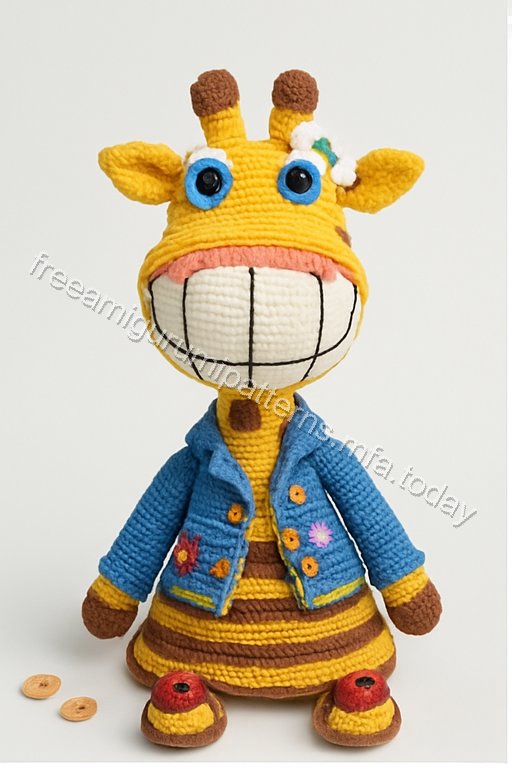 Amigurumi Giraffe Free Pattern
