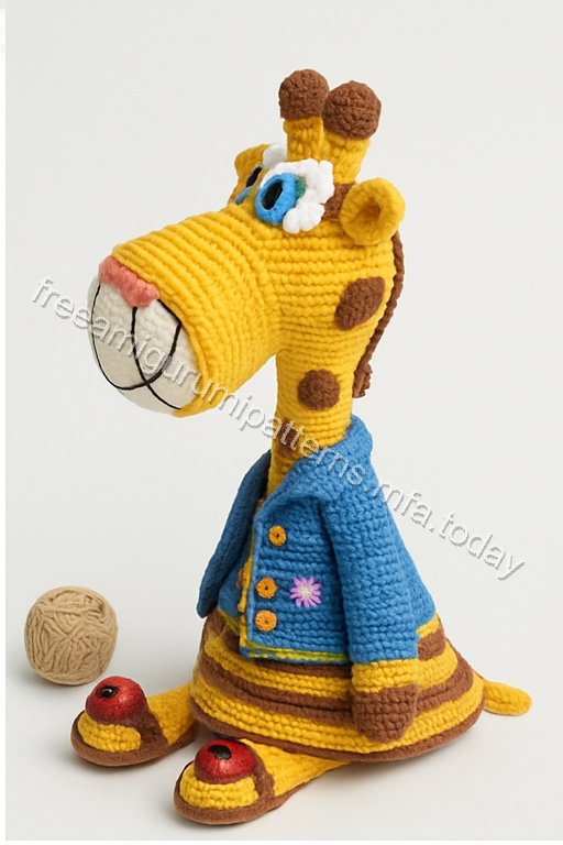 Amigurumi Giraffe Free Pattern
