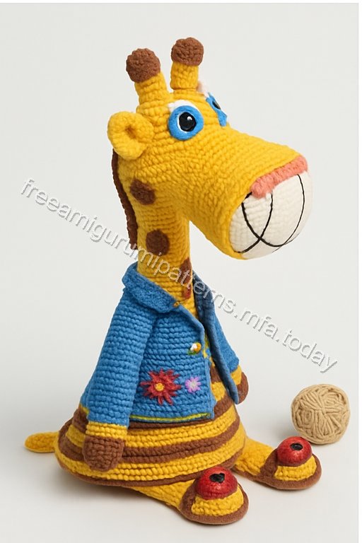 Amigurumi Giraffe Free Pattern