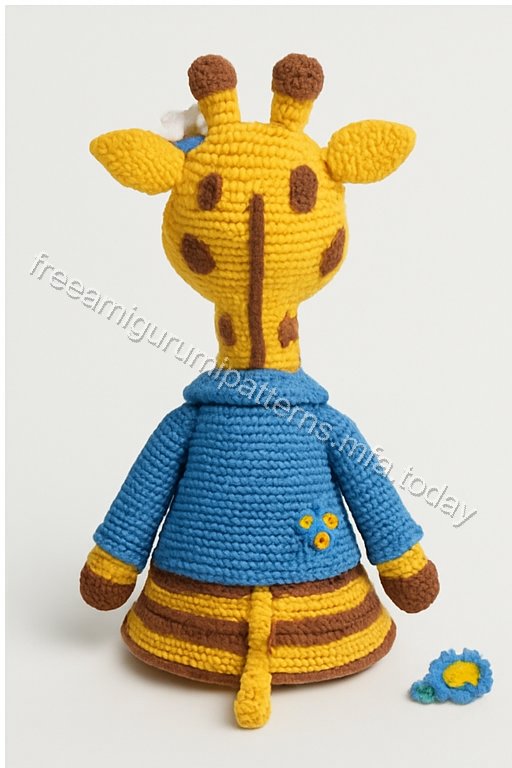 Amigurumi Giraffe Free Pattern