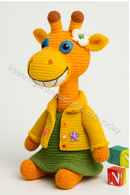 Amigurumi Giraffe Free Pattern
