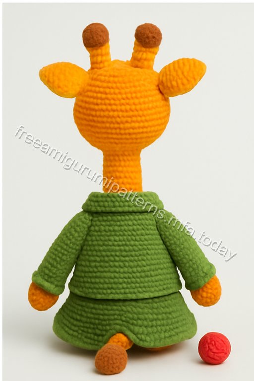 Amigurumi Giraffe Free Pattern
