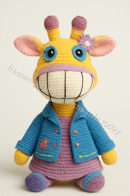 Amigurumi Giraffe Free Pattern