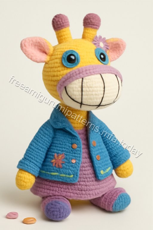 Amigurumi Giraffe Free Pattern