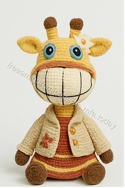 Amigurumi Giraffe Free Pattern
