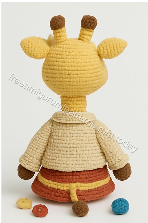 Amigurumi Giraffe Free Pattern