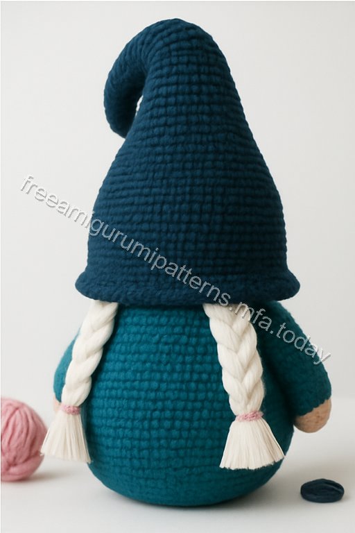 Amigurumi Nordic Green Gnome Free Pattern