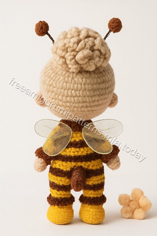 Amigurumi Honey Bee Free Pattern