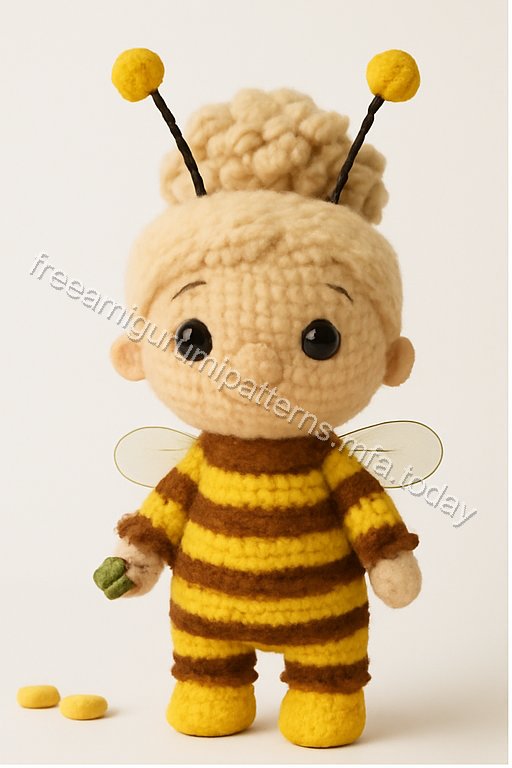Amigurumi Honey Bee Free Pattern