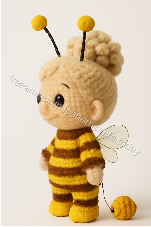 Amigurumi Honey Bee Free Pattern