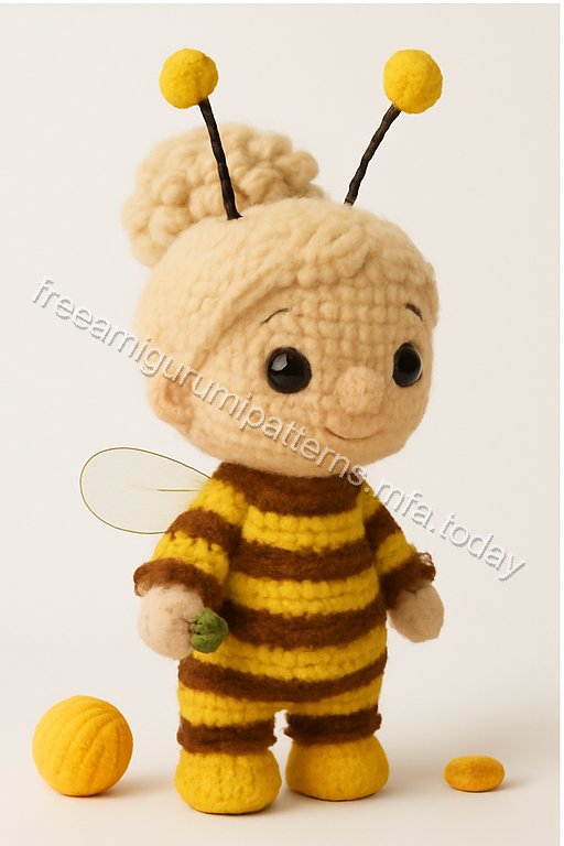 Amigurumi Honey Bee Free Pattern
