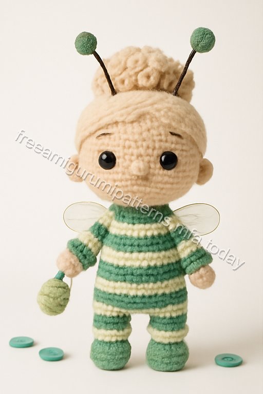 Amigurumi Honey Bee Free Pattern