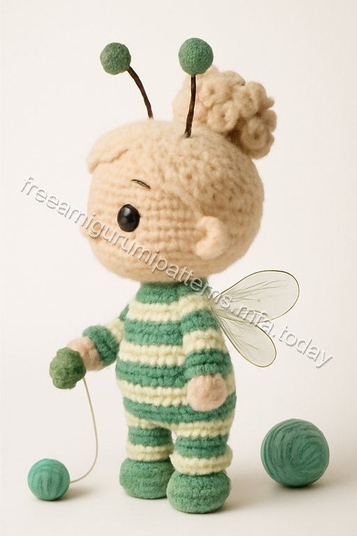 Amigurumi Honey Bee Free Pattern