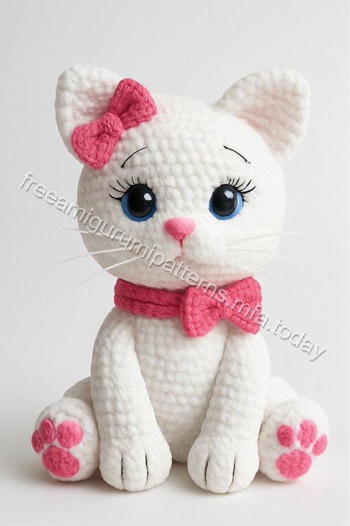Amigurumi Marie Kitten Free Pattern