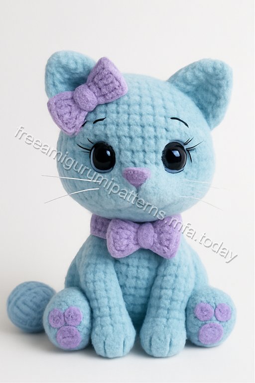 Amigurumi Marie Kitten Free Pattern