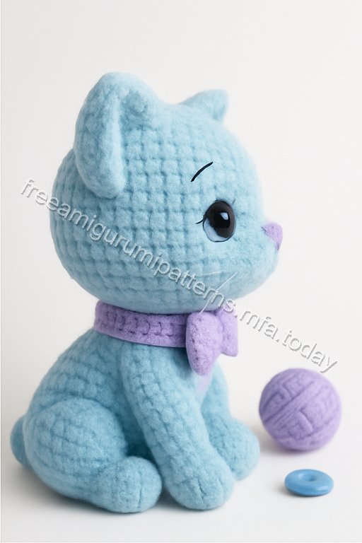 Amigurumi Marie Kitten Free Pattern