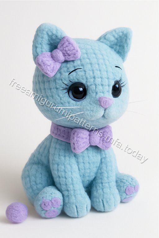 Amigurumi Marie Kitten Free Pattern