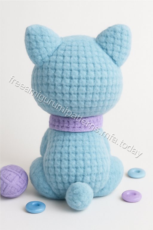 Amigurumi Marie Kitten Free Pattern