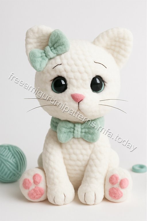 Amigurumi Marie Kitten Free Pattern