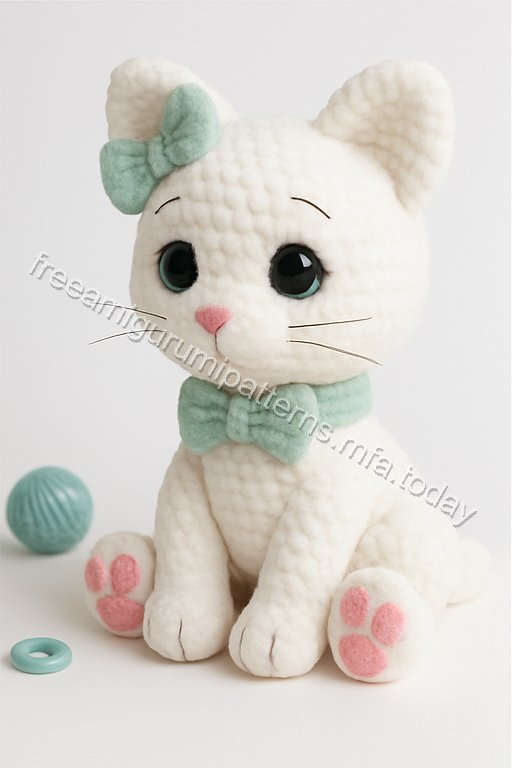 Amigurumi Marie Kitten Free Pattern