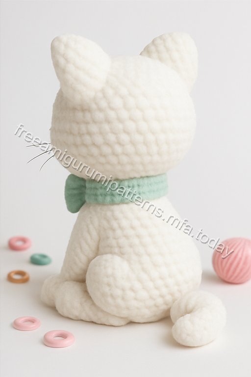Amigurumi Marie Kitten Free Pattern