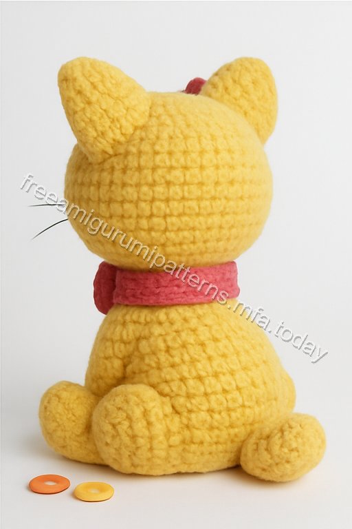 Amigurumi Marie Kitten Free Pattern