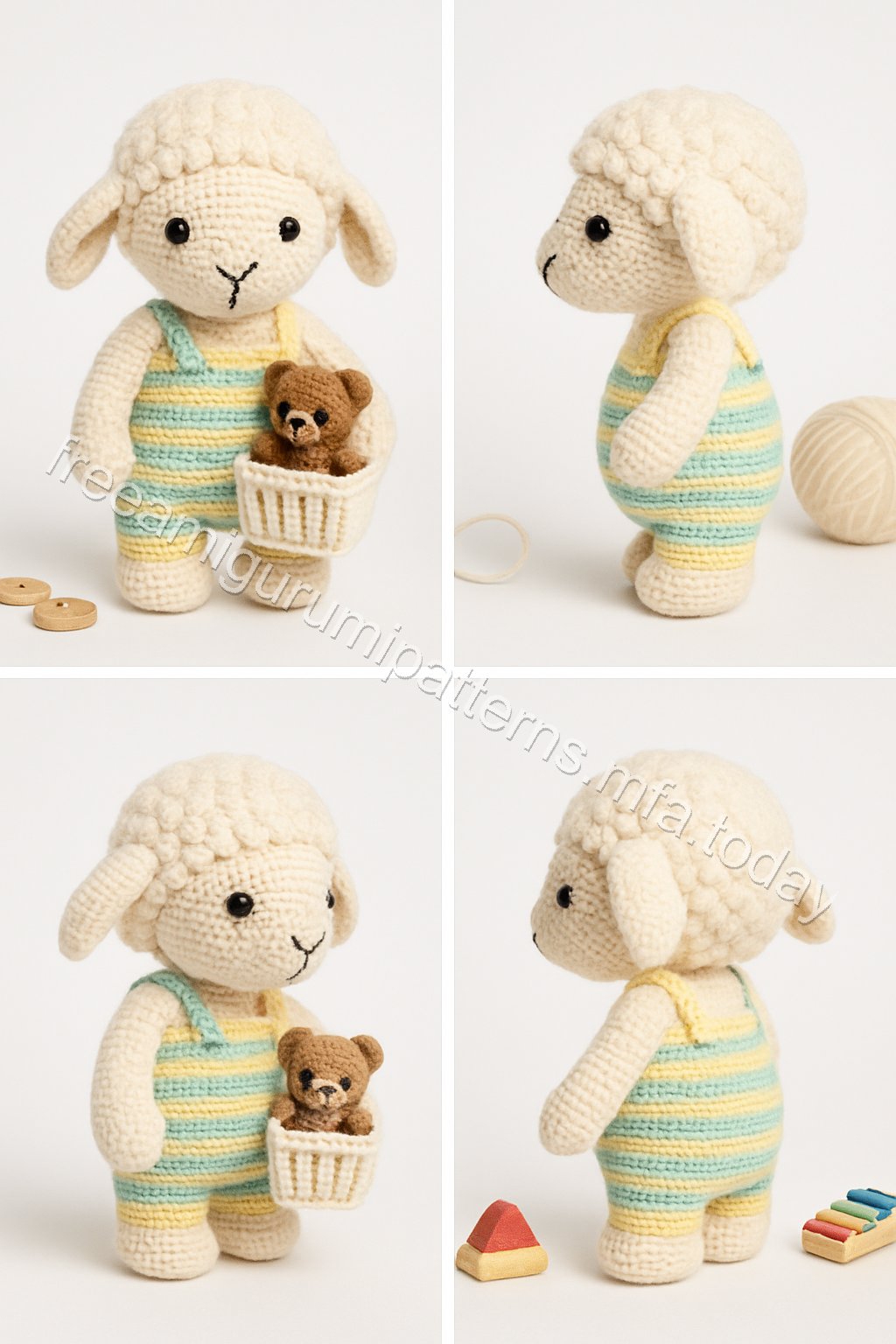 Amigurumi Lamb Free Pattern